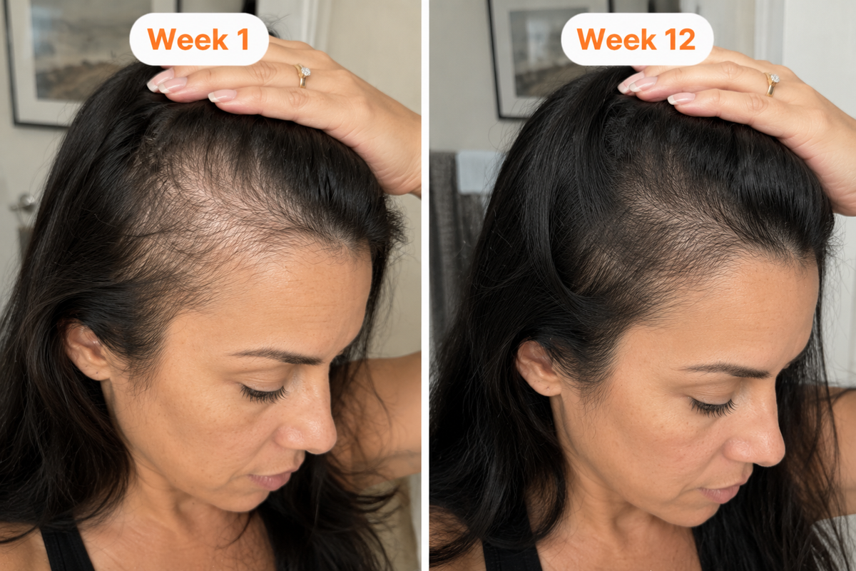 YORVENA hair result