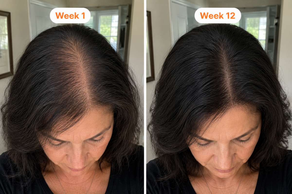 YORVENA hair result