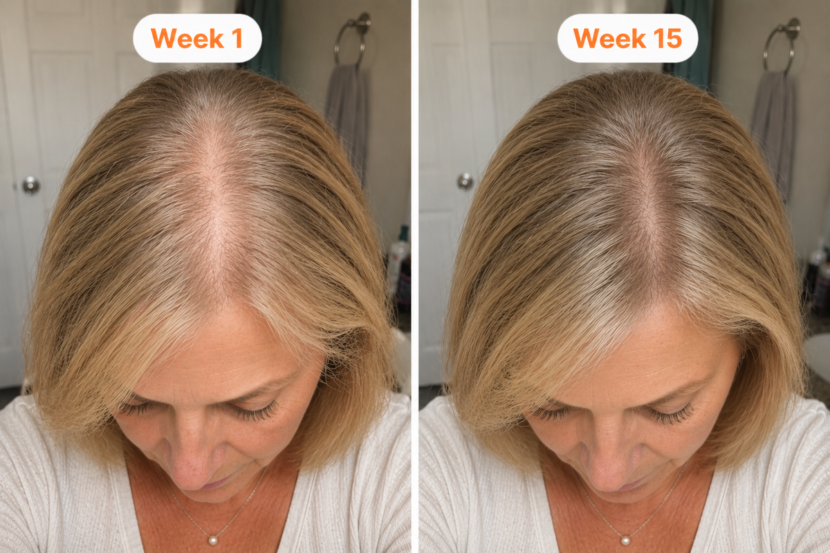 YORVENA hair result