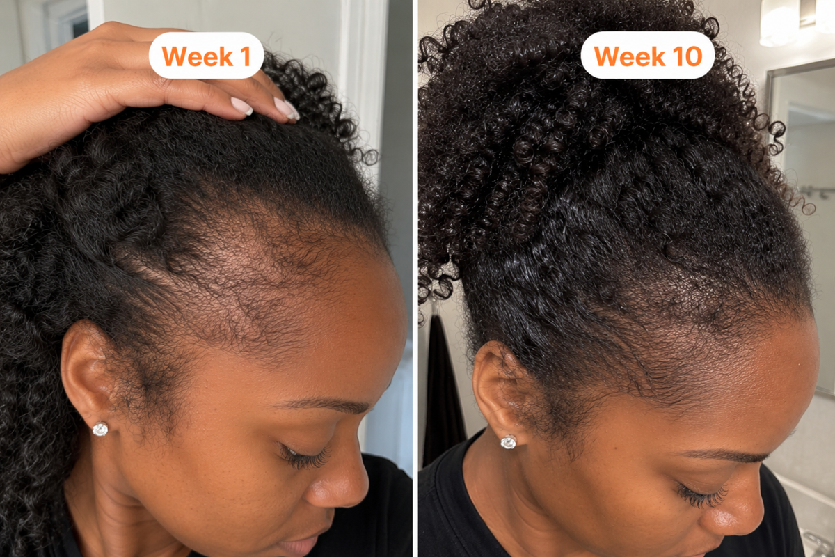 YORVENA hair result